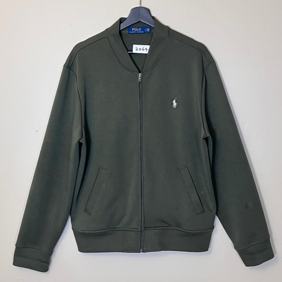 Polo Ralph Lauren Other - Polo Ralph Lauren Tech Fleece Bomber Jacket - Men's Size M - Green